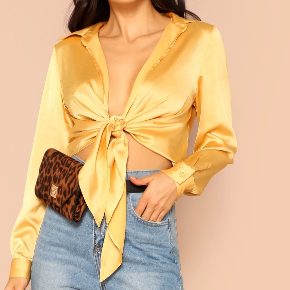 SALE Luxurious Satin Top